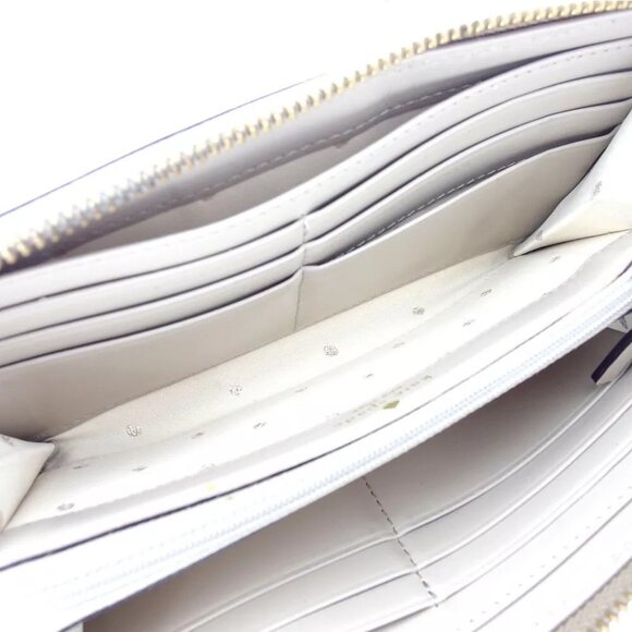 kate spade length leather used D2106 press purse python-tone beige type - Picture 13 of 16